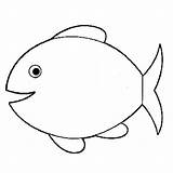 Fish Coloring Pages Slippery Template sketch template