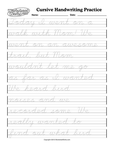 fourth grade  grade handwriting worksheets adipurwantocom