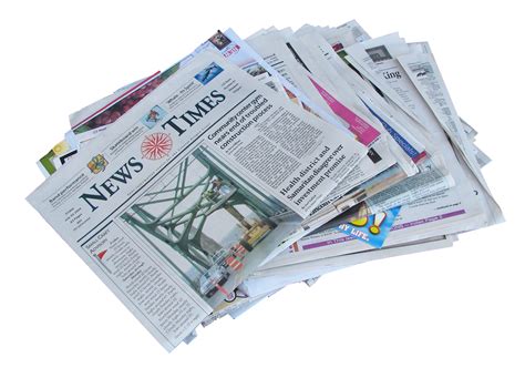 newspaper png images png image collection