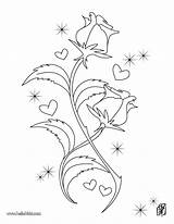 Coloring Pages Roses Valentine Printable Valentines Kids Color Cute Print Embroidery Hearts Heart Queen Floral Wonderland Alice Rose Days Online sketch template