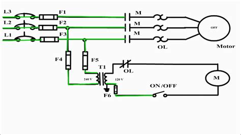 basic motor control circuit robhosking diagram