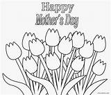 Mothers Coloring Mother Pages Happy Printable Kids Drawing Grandma Tulip Preschool Color Sheets Thank Print Cool2bkids Flowers Daughter Colouring Cards sketch template