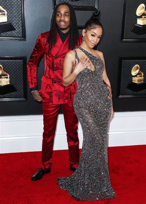 quavo and girlfriend saweetie arrive at the 62nd annual