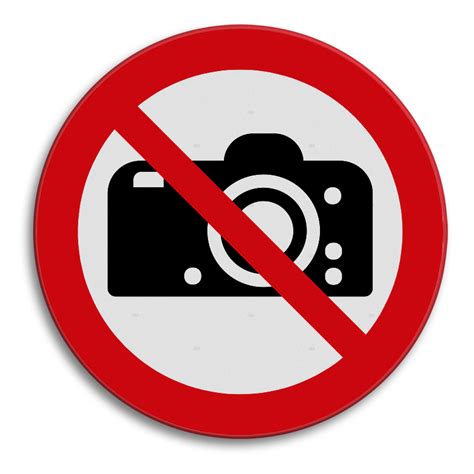 veiligheidspictogram fotograferen verboden p verbodsborden veiligheidsborden