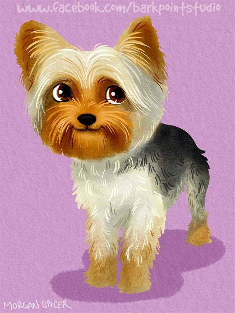 yorkie caricature google search yorkie dog art animal pictures