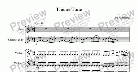 theme tune  sheet   file