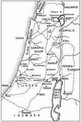 Samaria Map Galilee Judea Bible sketch template