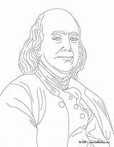 Coloring Franklin Benjamin Drawing Pages People Famous Important Line Color Clipart Print Kids Usa History Choose Board Whale Book Getdrawings sketch template