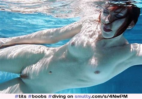 Tits Boobs Diving Underwater