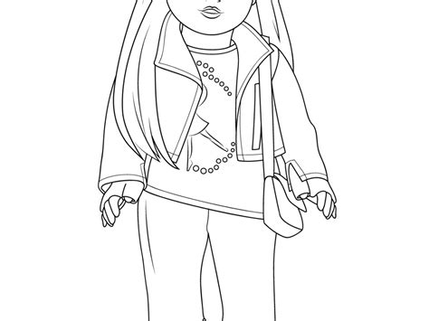 grab  fresh coloring pages american girl  httpgethighit