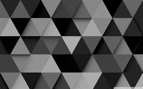 black  white triangle background