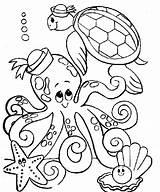 Coloring Octopus Pages Kids Printable Print Animal Sheets Sheet Color Turtle Colouring Clipart Sea Bestcoloringpagesforkids Ocean Mar Animals Room Bay sketch template