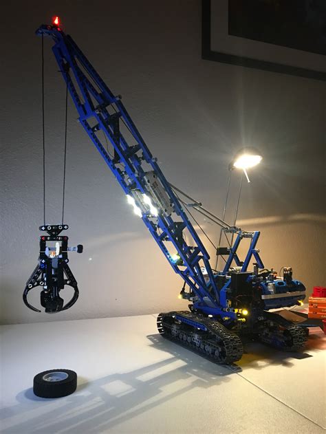 technic  crawler crane community brickstuff hobby electronics