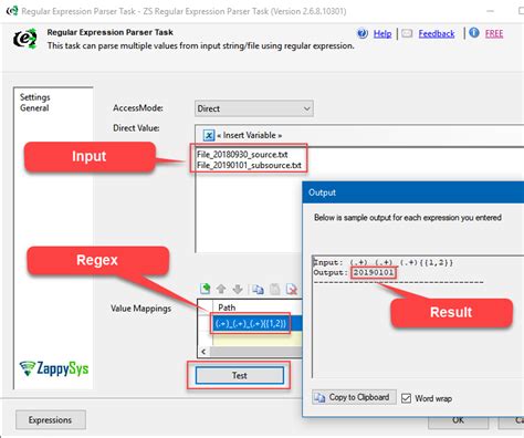 Using Regular Expressions In Ssis Zappysys Blog