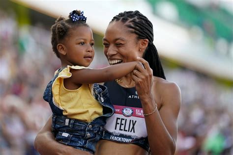 Kenneth Ferguson And Allyson Felix