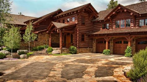 montana mansion built lincoln log style todaycom
