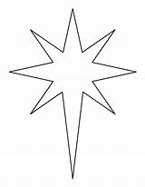 Star Bethlehem Template Outline Pattern Patterns Christmas Printable Stencils Clipart Crafts Fancy Clip Stars Patternuniverse Templates Nativity Holiday Drawing Applique sketch template
