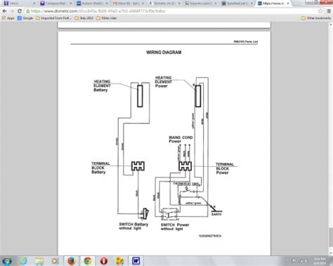 dometic rm fridge  wiring question  rv forum community