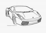 Tuning Desenho Lamborghini sketch template