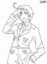 Coloring Pages Hetalia Template sketch template