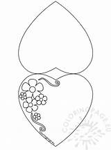 Card Heart Shaped Template Flowers Shape Coloring Flower Mother Drawing Line Mothers Getdrawings Coloringpage Eu sketch template