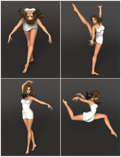 contemporary ballet poses for aiko 6 and genesis 2 female s daz 3d