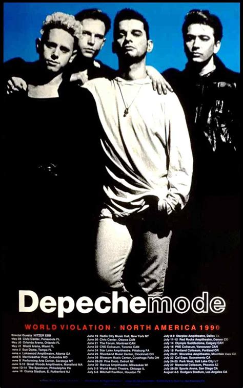 Depeche Mode World Violation Tour 1990
