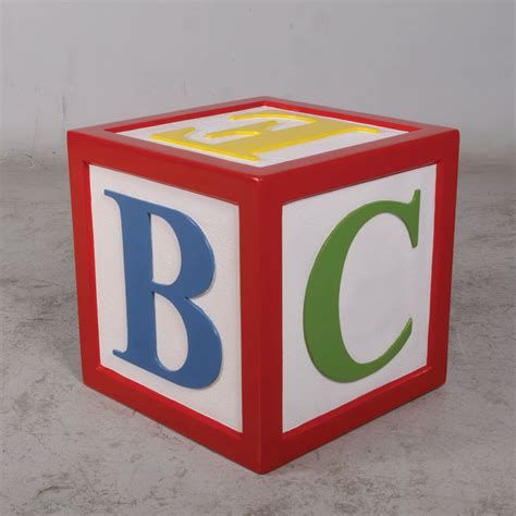 letter block cm sculptures