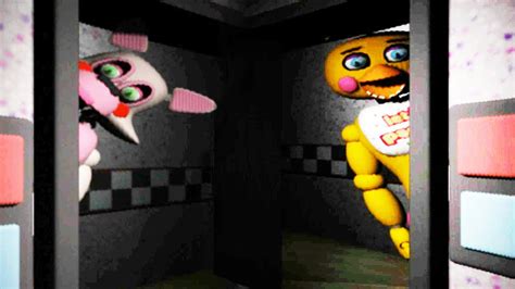 Mangle And Toy Chica Jumpscare Night Shift At Freddy S
