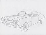 Chevelle Ss 1970 Car Pages Drawings Coloring Sketch Drawing Template Sketches Cars Colouring Pencil Deviantart Sketchite Hot Wallpaper sketch template