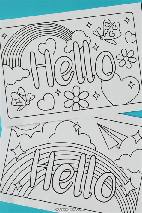 coloring pages   word  written