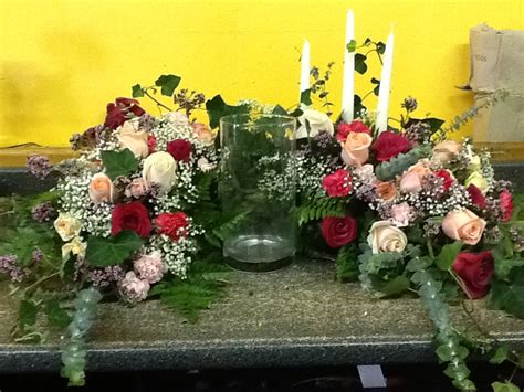 funeral custom urn garland arrangement in huntington ny