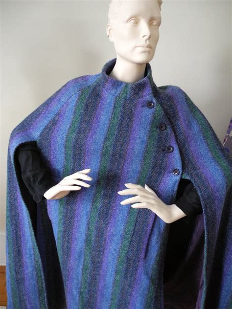vintage wool cape full length   ireland jimmy