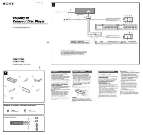 sony cdx  wiring diagram wiring diagram