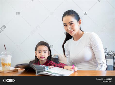 asian mother teaching image and photo free trial bigstock