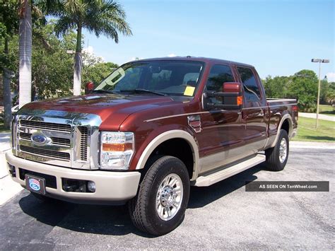 ford   king ranch crew cab  florida truck dvd player