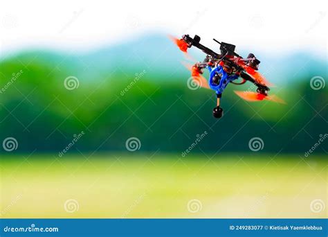 drone fpv upside    air stock image image  racing flip