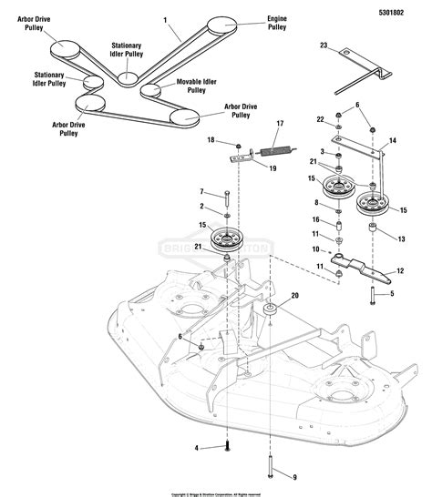 simplicity  champion  hp  turn rider   mower parts diagram