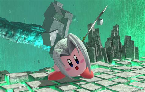 sephiroth kirby is the unexpected new star of ‘super smash