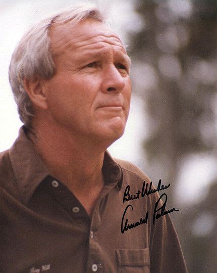 pga golf legend arnold palmer autograph hand signed photo  famous