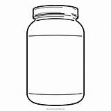 Jar Coloring Mason Pages Clipart Color Print Webstockreview Ultra sketch template
