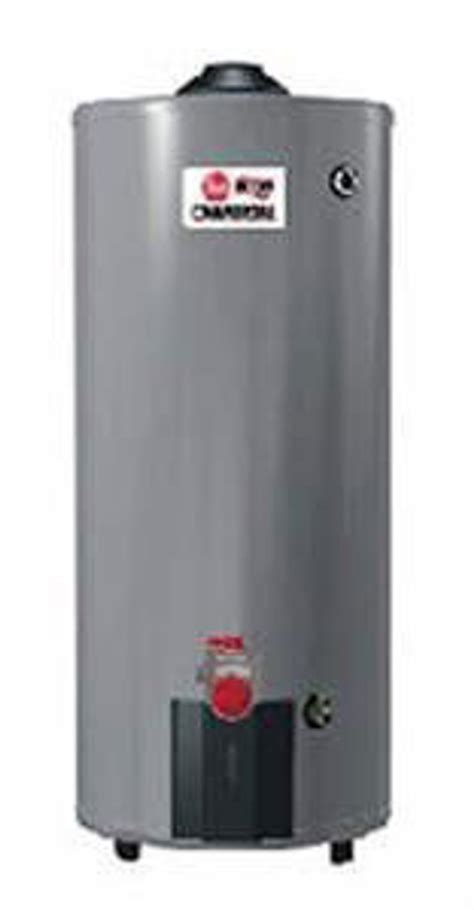 rheem   water heater  gallon commercial gas  btu commercial water heater