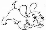 Anjing Sketsa Honden Mewarnai Diwarnai Puppies Hond Imut Kleurplaatje Ide Kindergarten sketch template