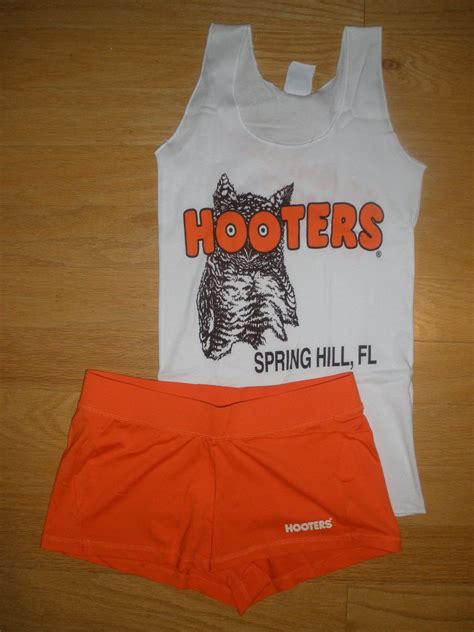 Costumes Fla W Extras Pouch Tag New Hooters Uniform Halloween Costume