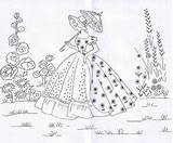 Embroidery Southern Patterns Vintage sketch template