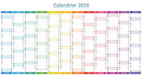 calendrier  simple