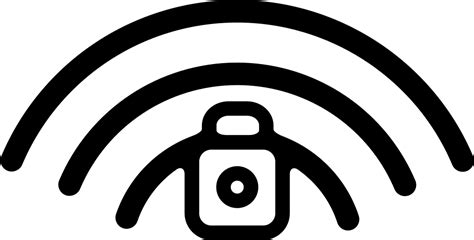 wifi protected symbol svg png icon
