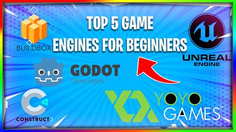 top 5 game engines for beginners how to make games no coding youtube