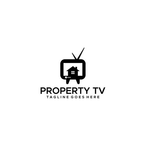 home property tv show logo design  vector art  vecteezy
