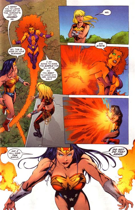 Do The Devs Read Comic Books Starfire Has The Wrong